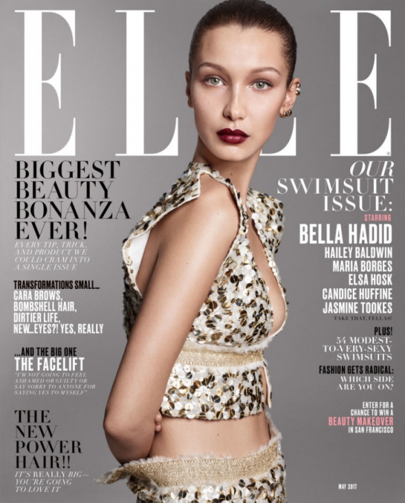 Шість зіркових обкладинок глянцю Elle з світовими моделями