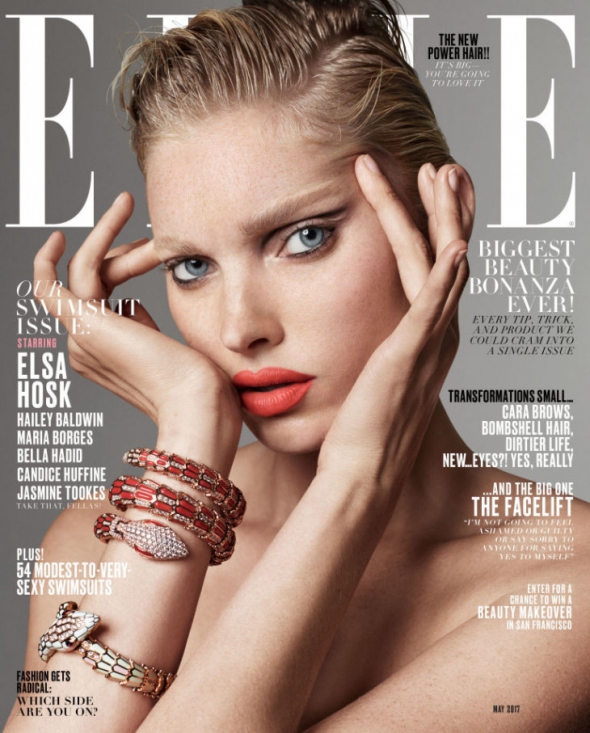 Шість зіркових обкладинок глянцю Elle з світовими моделями