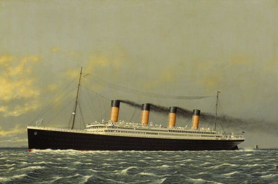 Титаник был крупнейшим судном, которое когда-либо до него строилось