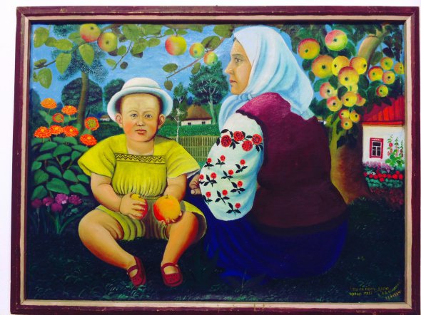 Картина Якова Ющенко "Песня", 1971 г.