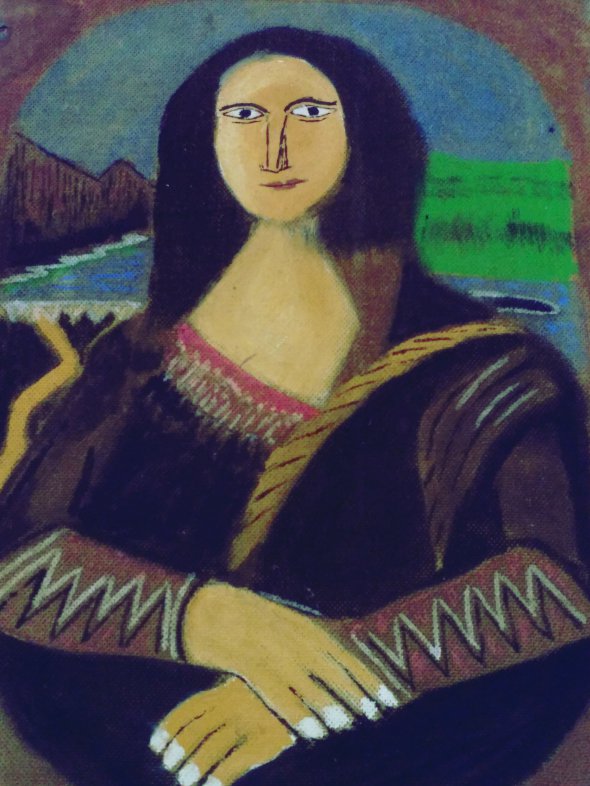 Картина Георгия Малявина "Мона Лиза"