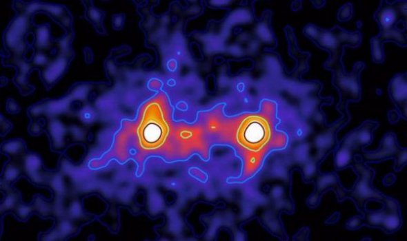Ученые получили фото темной материи