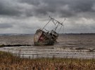 Кладбище лодок на Восточном побережье Англии