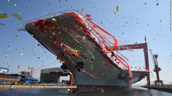 Китай запустив свій перший авіаносець