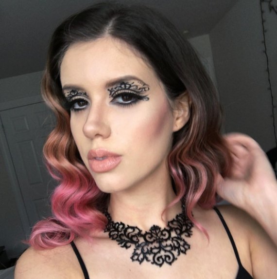 Новий тренд краси - тимчасові тату на повіках