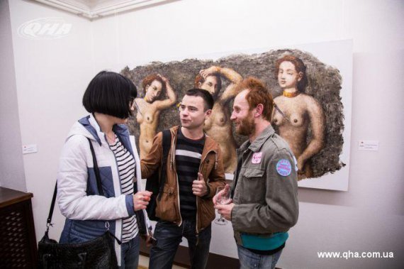 Художник зобразив оголену потворність і красу тіл під враженнями від Майдану. ФОТО: qha.com.ua
