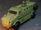 Модель MRAP Shrek з бойовим модулем «Блік-2М» (масштаб 1:15) на виставці «ADEX 2016»