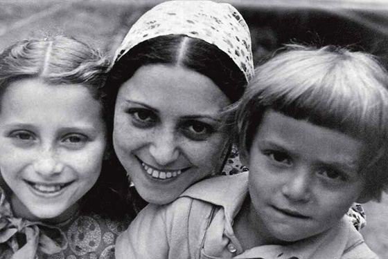 Семья Майи Плисецкой: с мамой и братом 