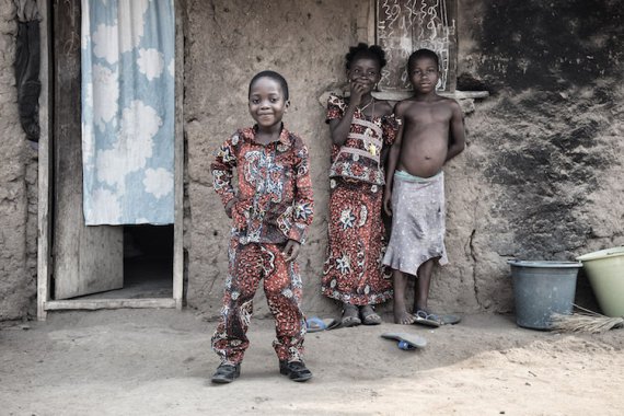 Африканские дети в трогательном фотопроекте