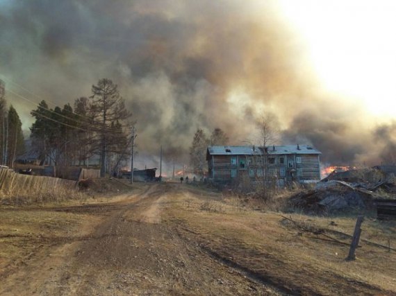 Сгорелое село Бубновка