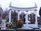 Могила Лобановского на Байковом кладбище