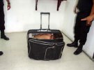 В чемодане было обнаружено 20-летнюю гражданку Украины, которая пыталась незаконно пересечь турецкую границу