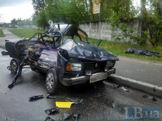 Авария в Киеве