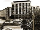 Строительство гостиницы "Днепр", август 1962