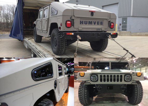 Начнут производство гражданской версии Hummer H1