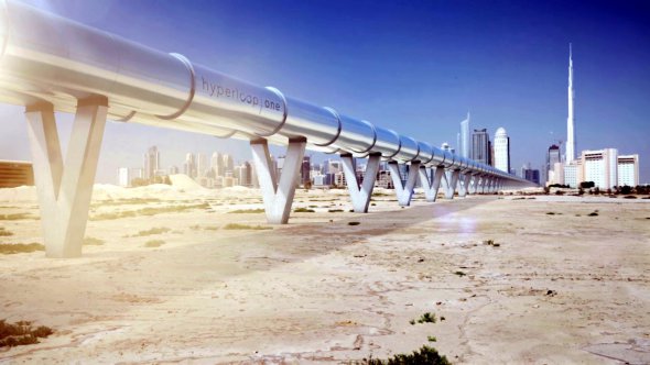 Так виглядає дорога Hyperloop в ОАЕ