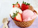 Мороженое делают с йогуртом и медом