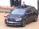 Избранный президент Макрон презентовал новый DS 7 Crossback 