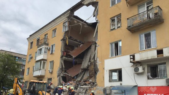 В Волгограде произошел взрыв газа в жилом доме