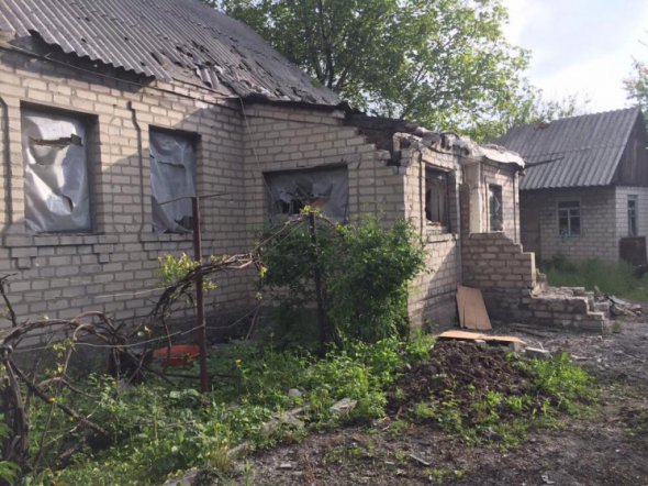 Дома авдеевчан обстреляли боевики ДНР