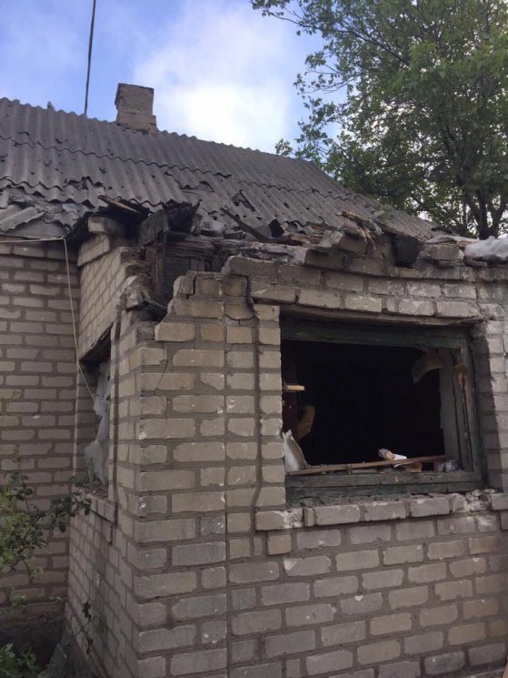 Дома авдеевчан обстреляли боевики ДНР