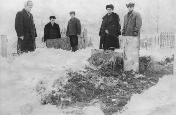 Похороны, м. Красновишерск, 1944 г.