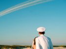 Літаки ВМС США прирасили весільну фотосесію
