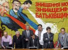 Депутаты блокируют президию Верховной Рады, чтобы не допустить принятия языкового закона Кивалова-Колесниченко, 24 мая 2012 года