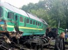 На станции Негин Хмельницкой области столкнулись товарный и пассажирский поезда. В пассажирском на экскурсию направлялись 104 ребенка. Виновными в столкновении признали машиниста локомотива и его помощника