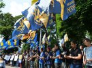Націоналісти пікетують Львівську облраду