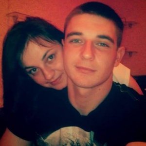 Михаил Цивьюк с невестой Кристиной