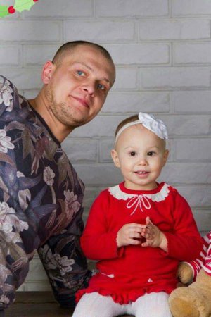 Олексій Пудов з дочкою Василиною