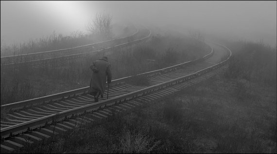 Александр Водолазский сменил профессию машиниста локомотива на фотографа.