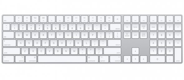 Компания Apple выпустила в продажу новую модель клавиатуры Wireless Magic Keyboard с отдельным цифровым блоком. 