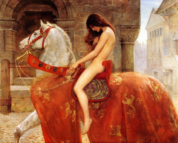 Картина Джона Кольера "Леди Годива" (1898)
