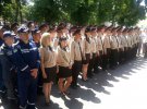 Открыли памятный знак пожарным-спасателям, погибшим 30 мая прошлого года на территории Грибовицкой свалки