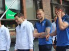 Прогулянка збірної України перед матчем проти Фінляндії