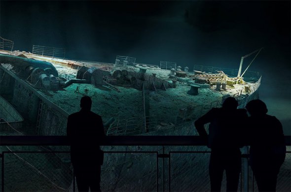 В немецком Лейпциге открыли самую большую панораму "Титаника"