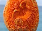 Даніель Баррезі з Австралії створює приголомшливі скульптури з овочів і фруктів