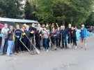 Жители улицы Дунайской провели "мусорный" субботник