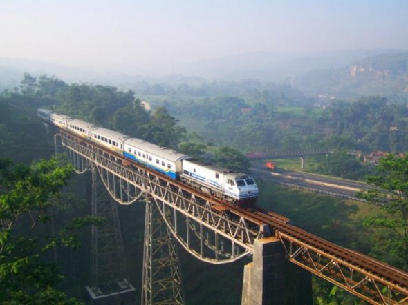 "Argo Gede Train Railroad", Індонезія
