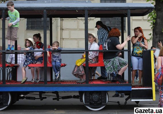 Парад трамваїв у Києві