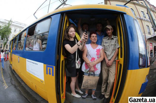Парад трамваїв у Києві