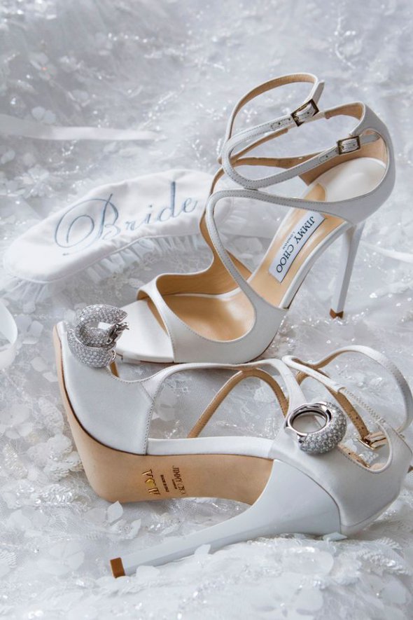 Весільне взуття  для нареченої створив дизайнер Джиммі Choo