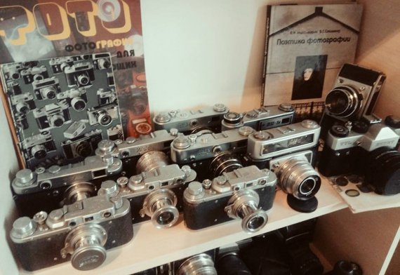 Колекція фотокамер вінницького лікаря Андрія Карповича, Фото: з власного архіву. 