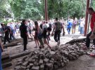 Протест в Полтаві проти незаконної забудови