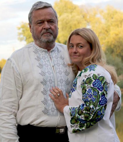 Иван Плющ с женой Светланой