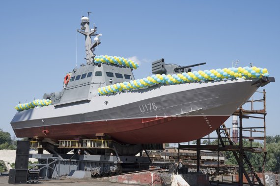 Третій артилерійський катер проекту "Гюрза-М" для ВМСУ