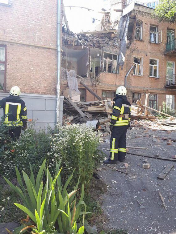 Взрыв на Голосеевском проспекте.