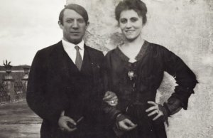 Пабло Пікассо й Ольга Хохлова в Римі